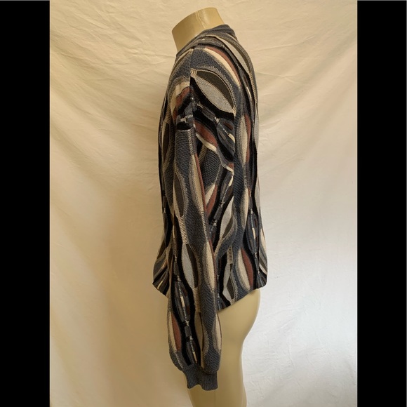 The Mirage L.V. D.Fine Men’s Size XXL Multicolored Knit Sweater - Picture 4 of 7